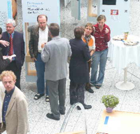 Besucher der 

Wanderausstellung