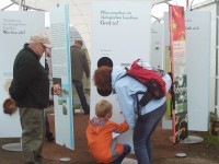 Ausstellungsbesucher