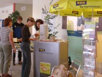 Infostand 
der Krankenkasse